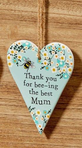 Langs - Ceramic Heart - Mum