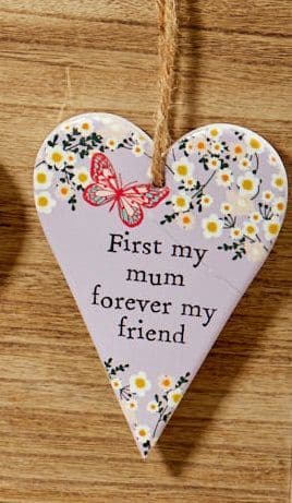 Langs - Ceramic Heart - Mum / Friend