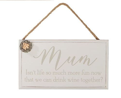 Langs - Mum Plaque - Drink Together