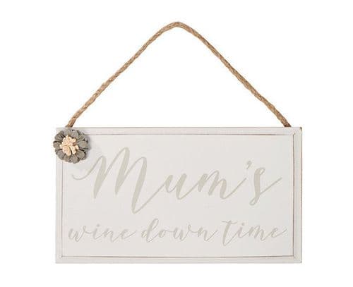Langs - Mum's Wine Down Time - Plaque