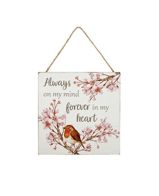 Langs - Robin Plaque - Always On My Mind