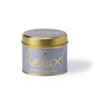 Lily-Flame - Relax Scented Candle Tin