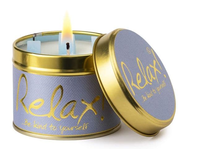Lily-Flame - Relax Scented Candle Tin