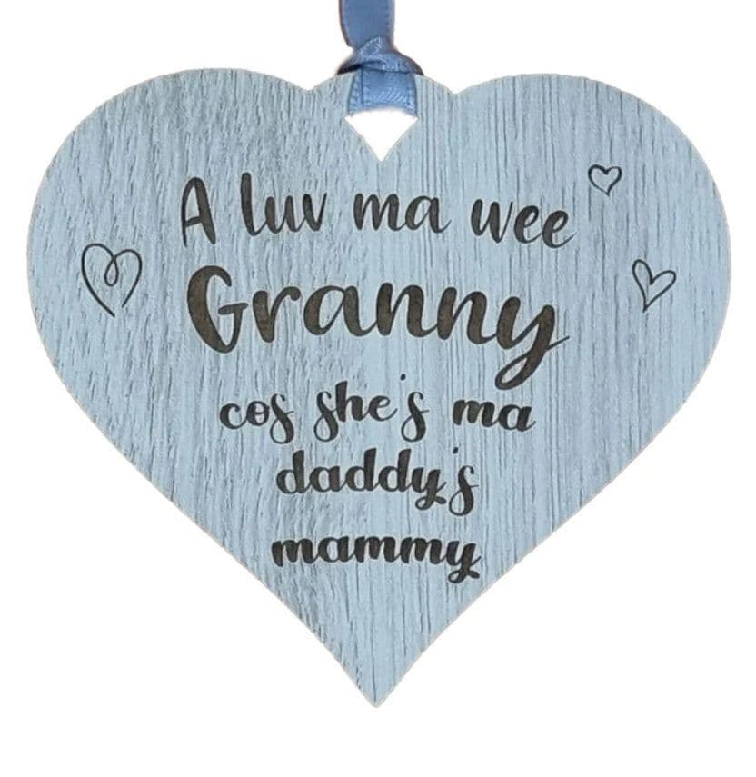 LT - Hanging Heart - Ah Luv Ma Wee Granny (Daddy)