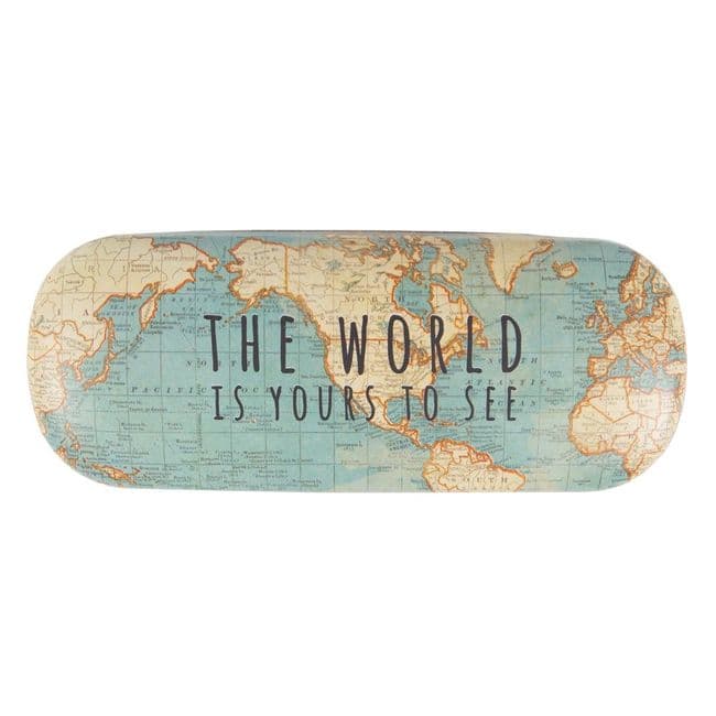 Sass & Belle - Vintage Map Glasses Case