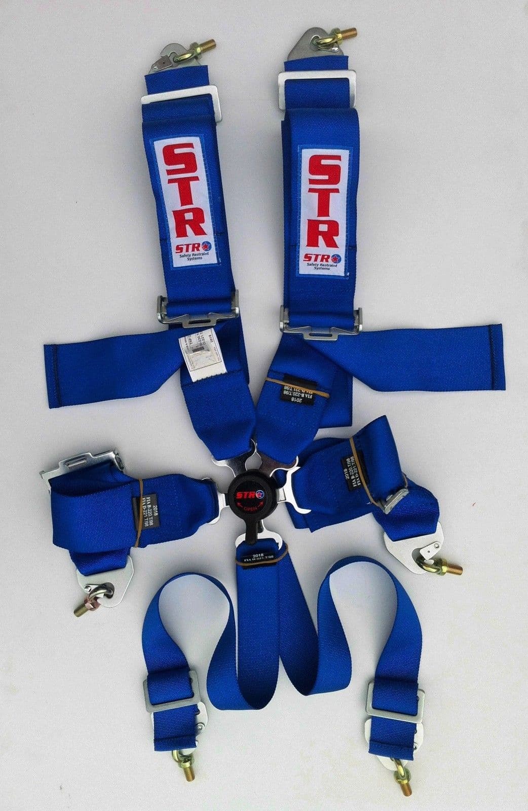 6 Point Harness with Aircraft Buckle Various Colours