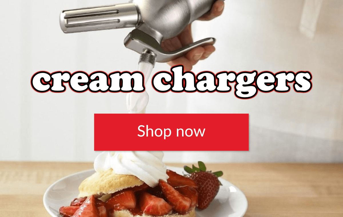 Cream Chargers Next Day Delivery Discount N2O