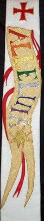 Alleluia Stole (055)