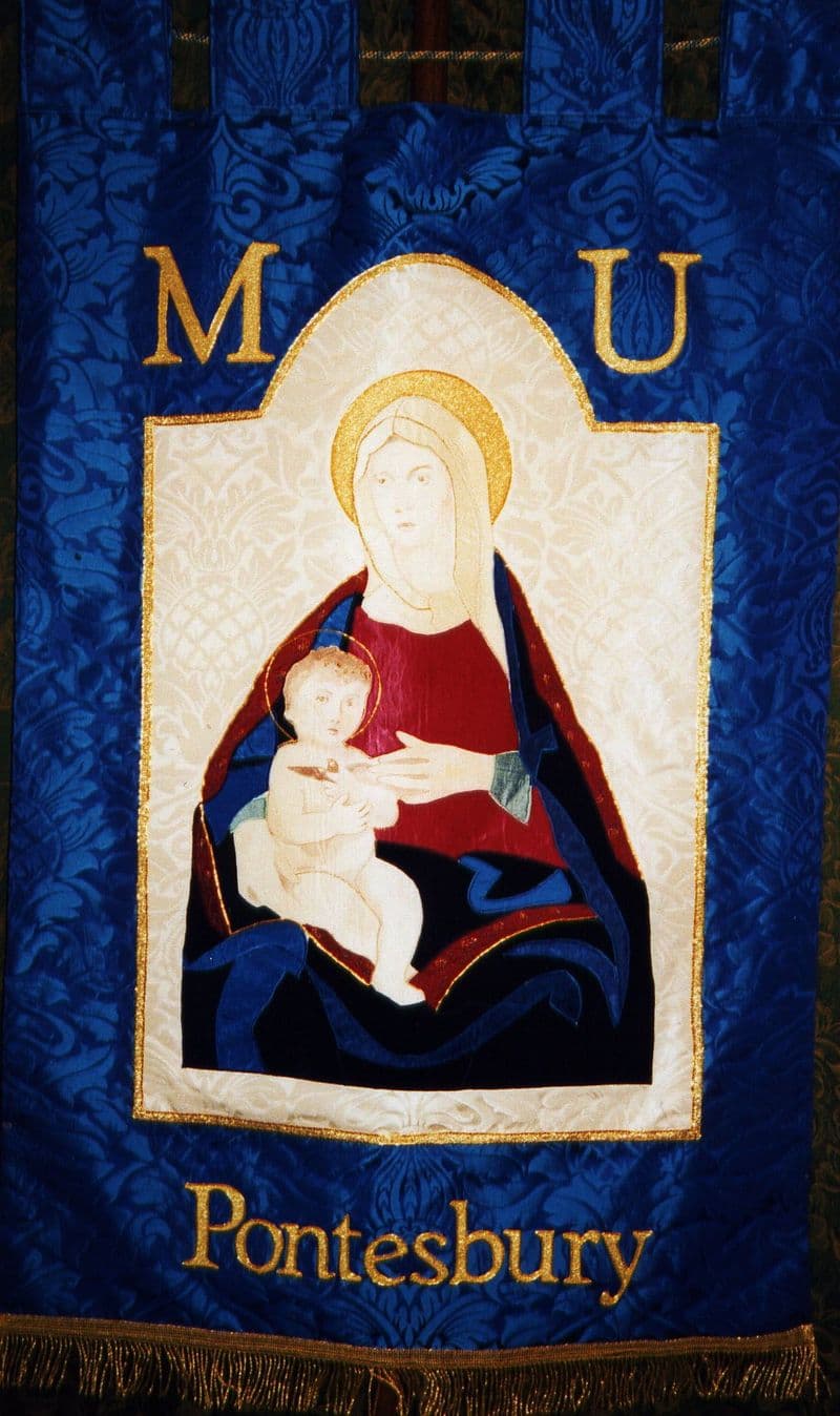 Brocade Mothers Union Banner