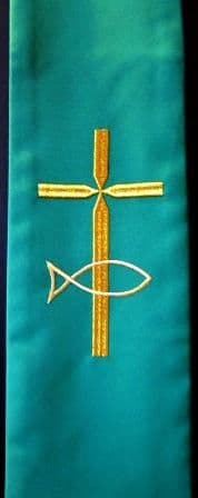 Budget Cross Stole