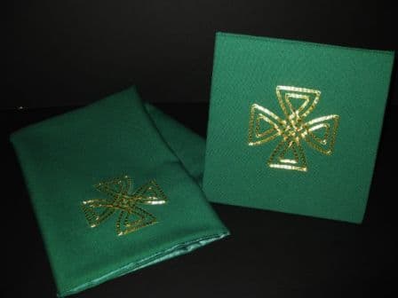 Celtic Knot Burse and Veil Set