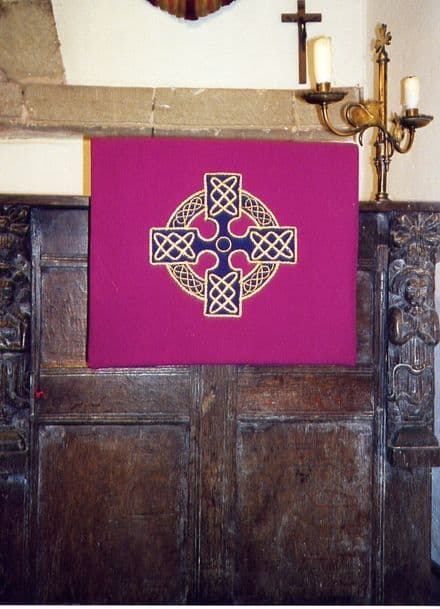 Celtic Knot Cross Fall