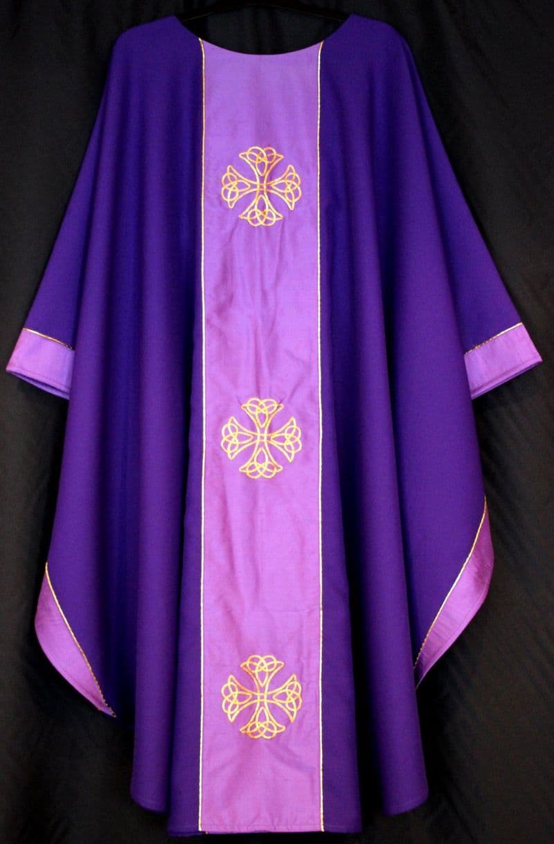 Celtic Three Cross Chasuble
