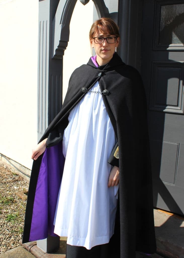 Clerical Cloak with Hood - Full Lining