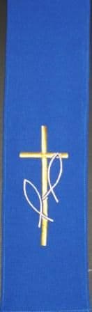 Embroidered Scarf (009)