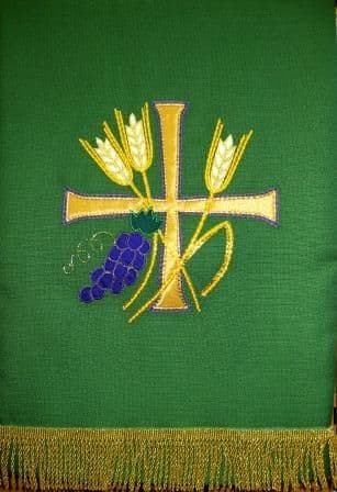 Evensided Cross - Wheat and Grape
