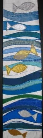 Fish Design Stole (030)