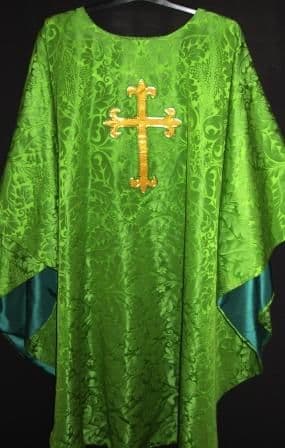 Fleur-de-Lys Cross Chasuble