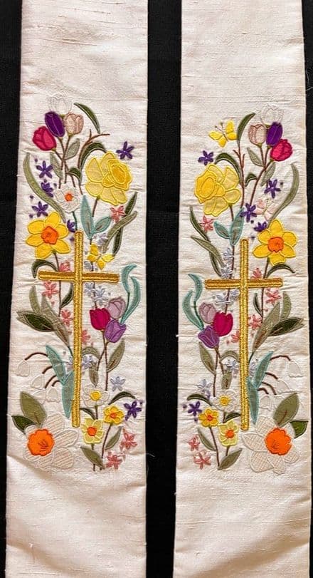 Floral Cross (201)
