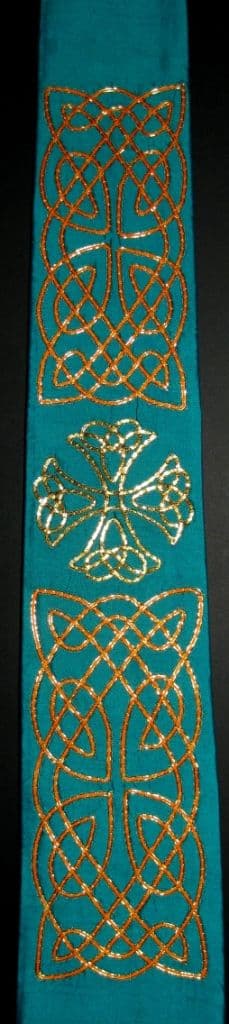 New Celtic Silk Stole (163)