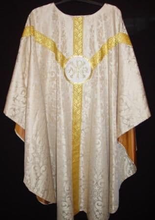 Oakleaf Orphrey Chasuble
