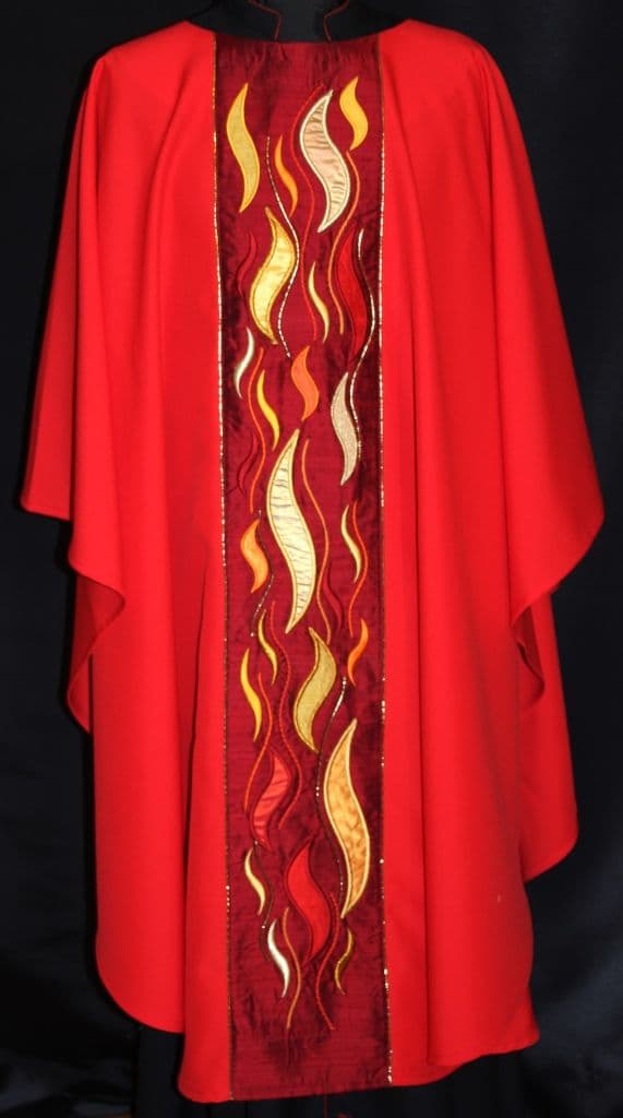 Pentecost Panel Chasuble