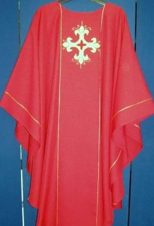 Trefoiled Cross Chasuble