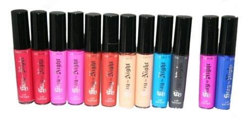 11 x Collection Stay The Night Lip Tattoo | 7 Shades | Wholesale RRP £60
