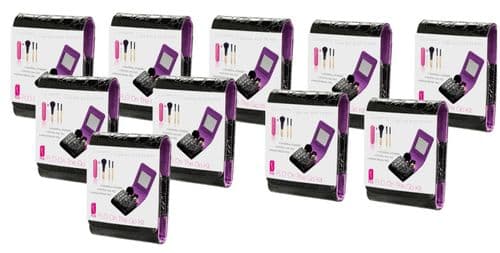 12 sets Flo Beauty on the Go Kit | Atomiser, Crystal Nail File, Brush Trio