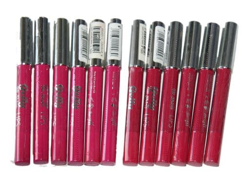12 x Barry M Gelly Lip Shine | 2 Shades | Electra & Sirius | 6 of Each Shade