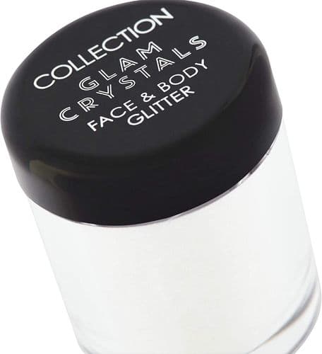 12 x COLLECTION Glam Crystals Face and Body Glitter | 1 Shades | 1 Unicorn Tears