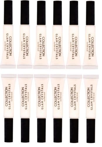 12 x COLLECTION Glam Crystals | Glitter Glue |