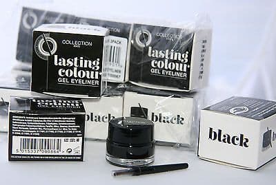 12 x Collection Lasting Colour Gel Eyeliner | Black | RRP £60 |