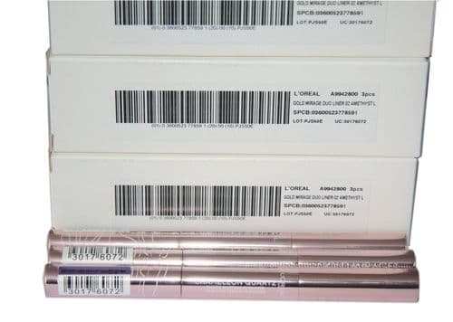 12 x L'oreal Chamelon Quartz Shade Shifting Eyeliner | 02 Amethyst Light