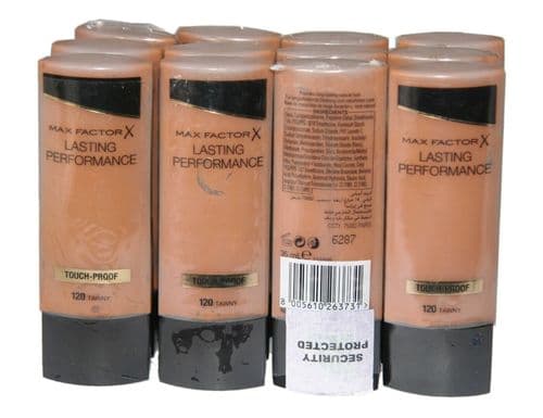12 x Max Factor Lasting Performance Foundation | Tawny 120 | New Sealed RRP £120