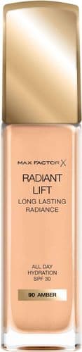 12 x Max Factor Radiant Lift Foundation | Amber 90 | 30ml | All Day Hydration | SPF 30