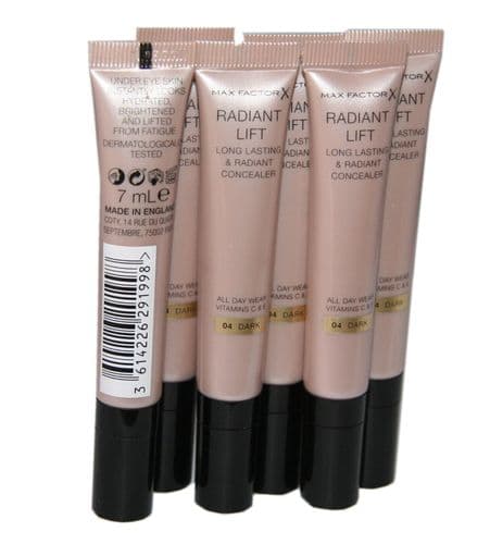 12 x Max Factor Radiant Lift | Long Lasting Concealer | Dark 4 RRP £120