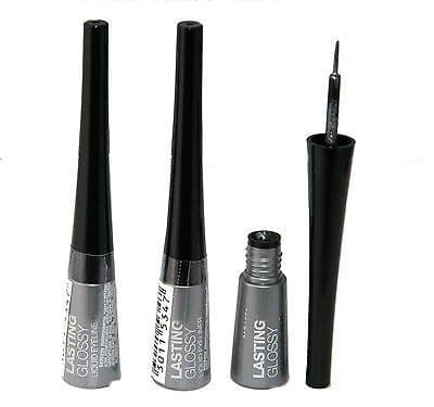 12 x Maybelline Lasting Glossy Liquid Eyeliner | Silver | Wholesale