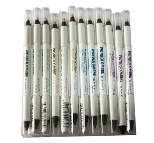 12 x Rimmel Wonder Ombre Pencils | 4 Shades | Holographic Effect | RRP £54