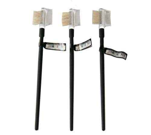 12 x S.T.Y. Designs Comb and Brow brush | Rubber style handle | Wholesale