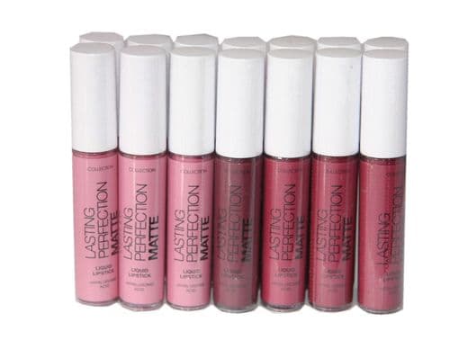 14 x Collection Lasting Perfection MATTE Liquid Lipsticks | 3 Shades | RRP £56