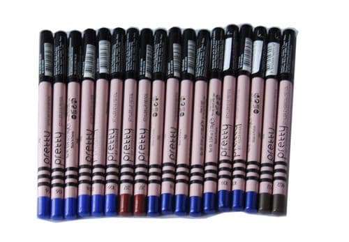 18 x Pretty by Flormar Styler Eye Pencils | New | RRP £72