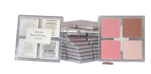 24 x Collection Cosmetic Palettes | Blush & Glow | Sample Palettes