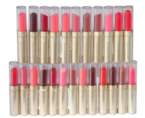 24 x Max Factor Colour Intensifying Lip Balm | Assorted Shades | RRP £215