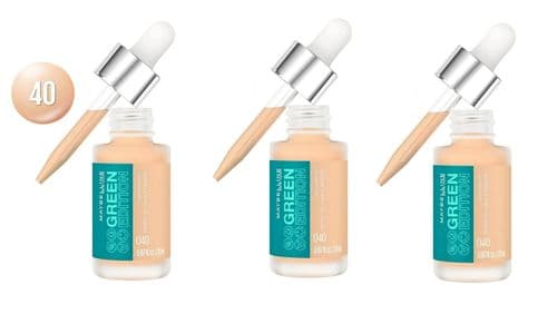 3 Bottles Maybelline Green Edition Superdrop Tinted Oil | Shade 40 | RRP £30
