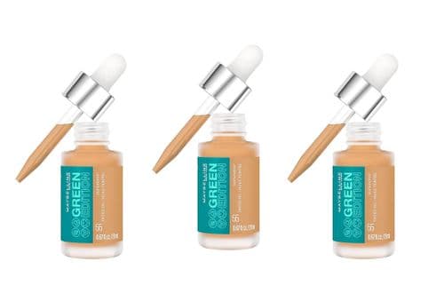 3 Bottles Maybelline Green Edition Superdrop Tinted Oil | Shade 55 | RRP £30