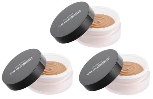 3 Pcs Collection Cream Bronzer | Cream To Powder | Bronze 1 | Sunkissed Glow |