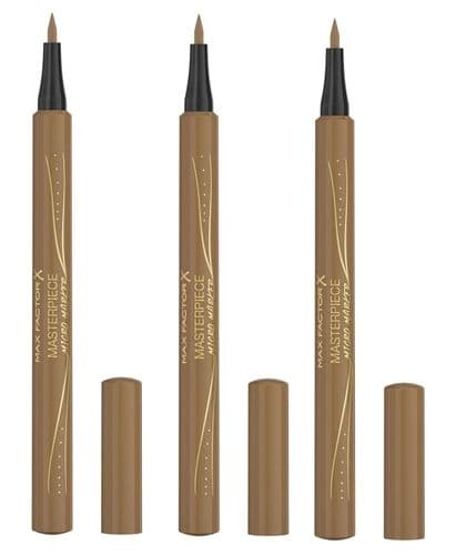 3 pcs Max Factor Masterpiece Micro Marker Eyebrow Pen | 010 Blonde | Superfine |