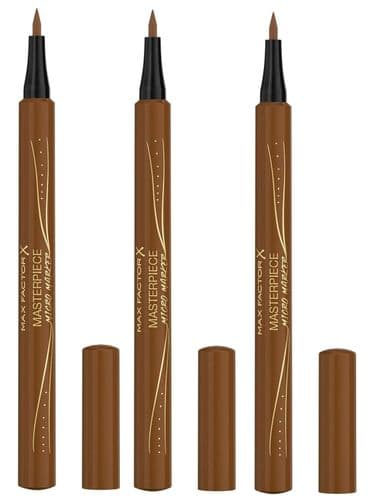 3 pcs Max Factor Masterpiece Micro Marker Eyebrow Pen | 030 Auburn | Superfine |