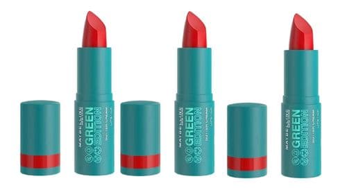 3 pcs Maybelline New York Green Edition Buttercream Lipstick | 005 Rainforest |